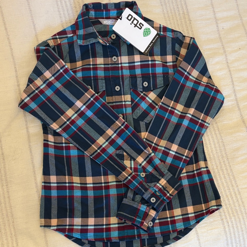 STIO MIDNIGHT HOUR PLAID SHIRT